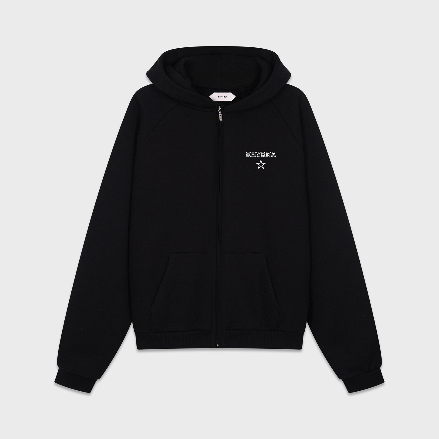Bébé Zip Hoodie in Black