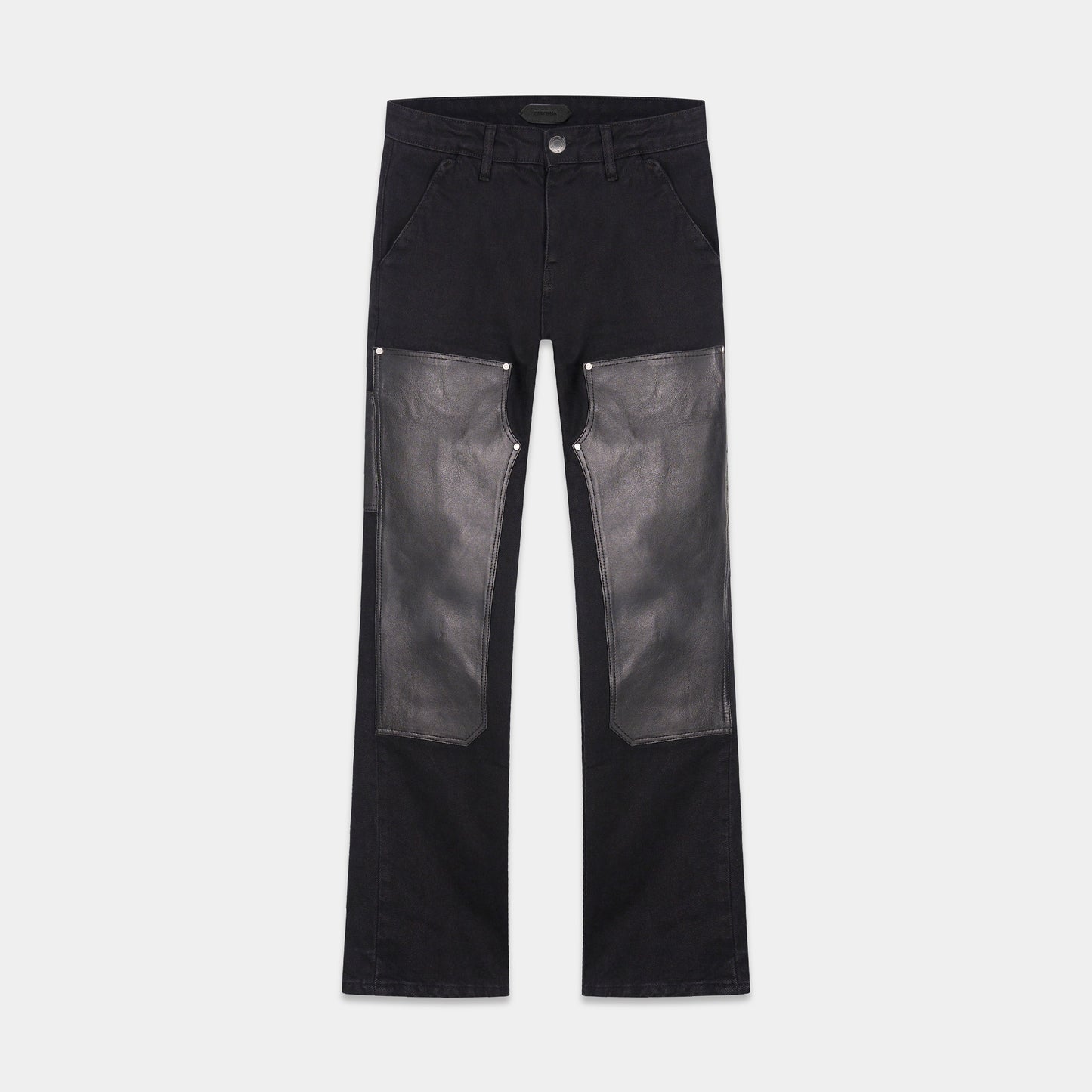 SMYRNALeather worker jeans in black - Jeans