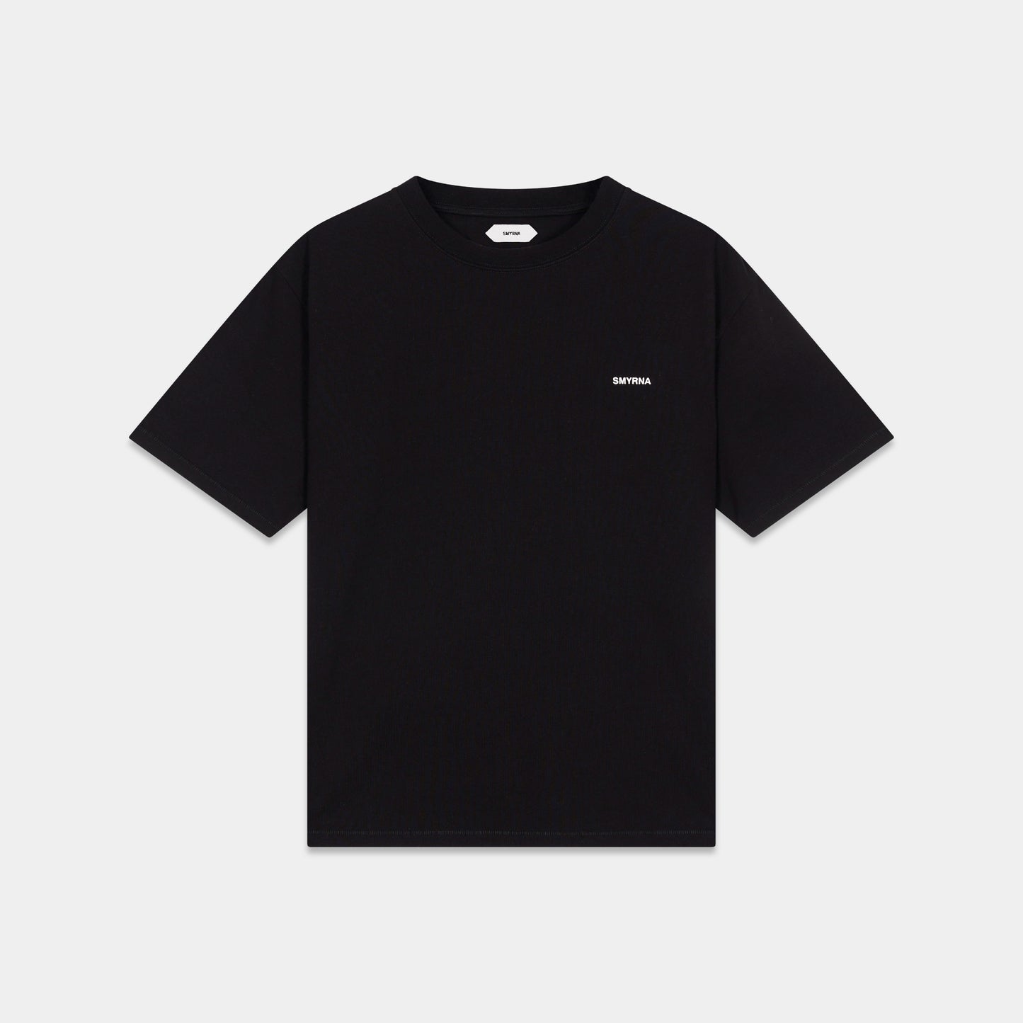 SMYRNASmyrna logo t-shirt in black - T-shirt